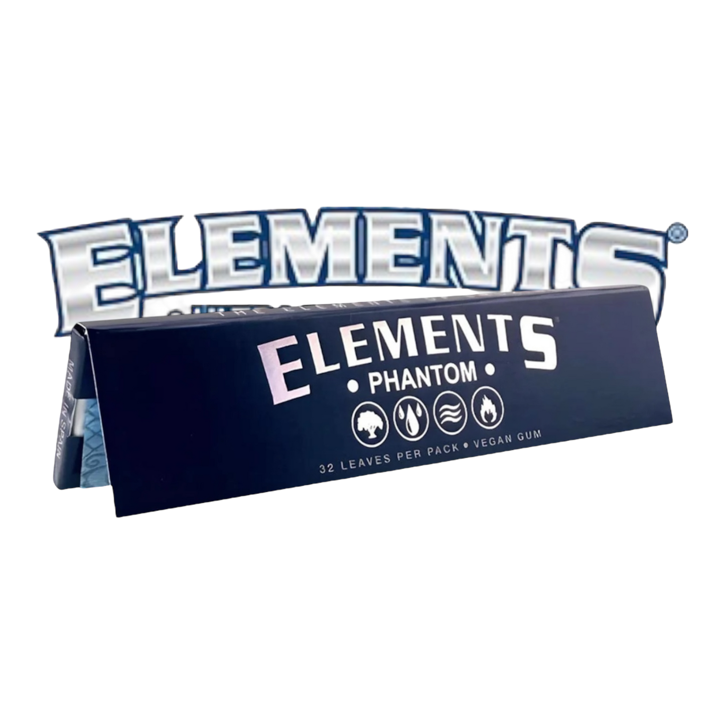 Elements - Phantom King Size Rolling Papers