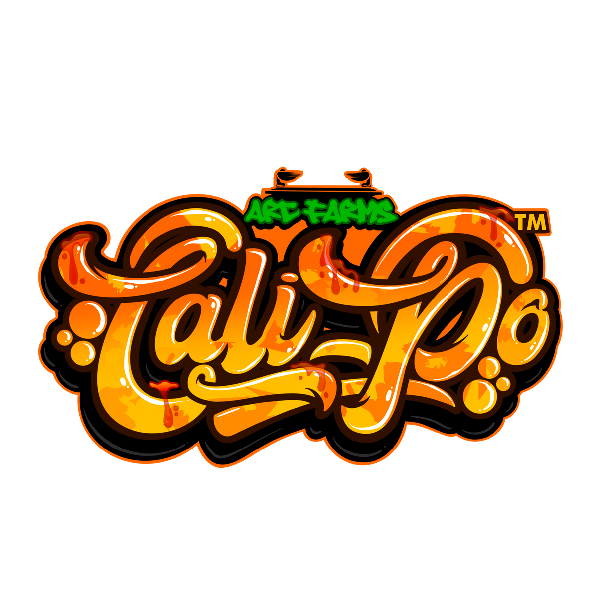 Frog-Po by Calipo Graphic Sticker
