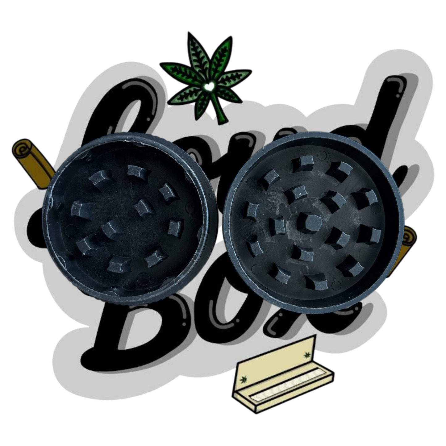 LoudBox Biodegradable Herb Grinder (Black)