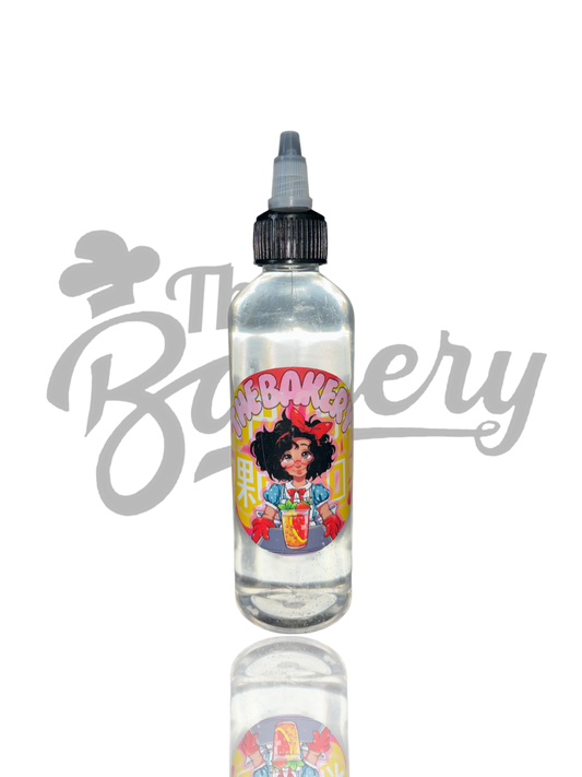 The Bakery glass tip cleaner bottle