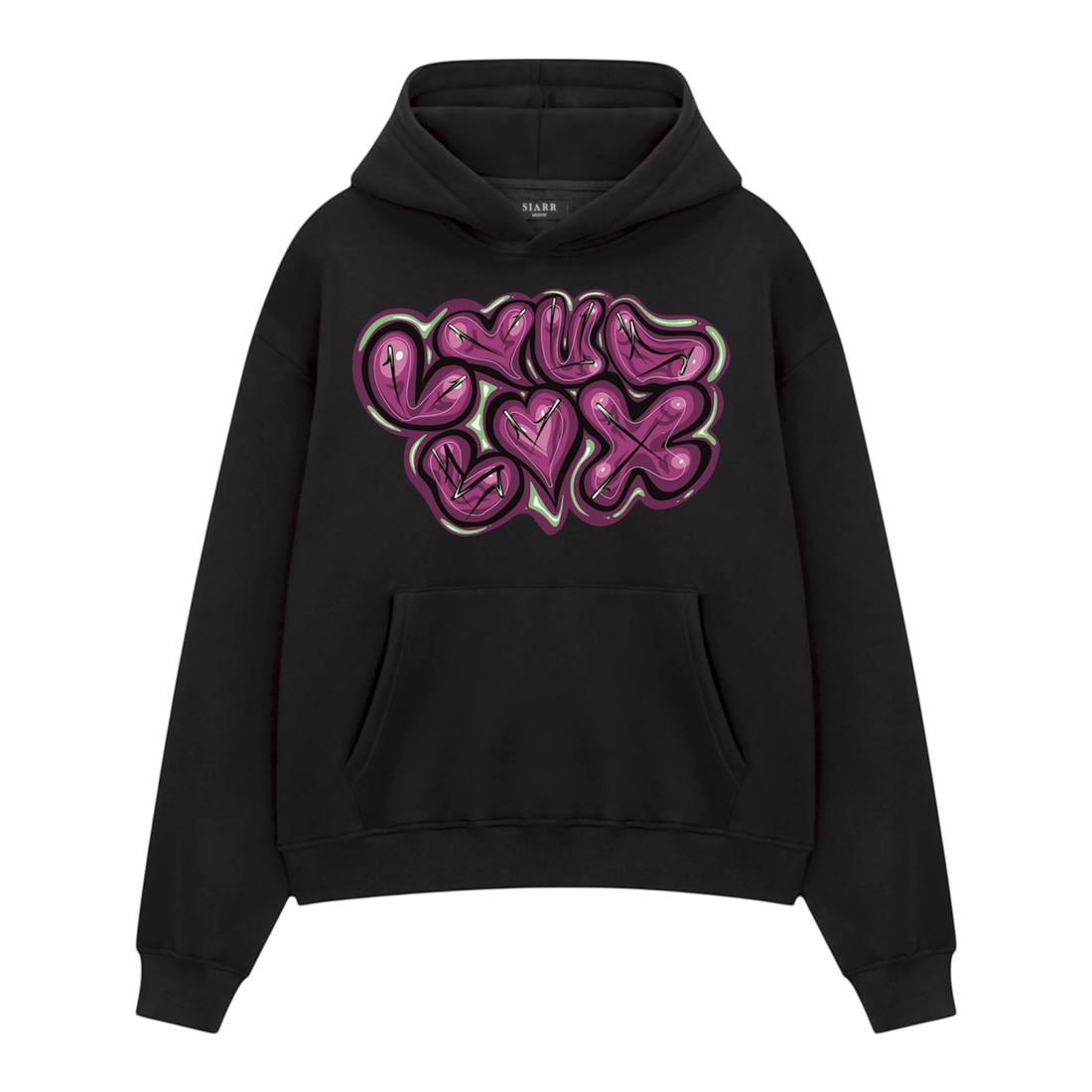 LoudBox Purple Drank hoodie with stash pocket