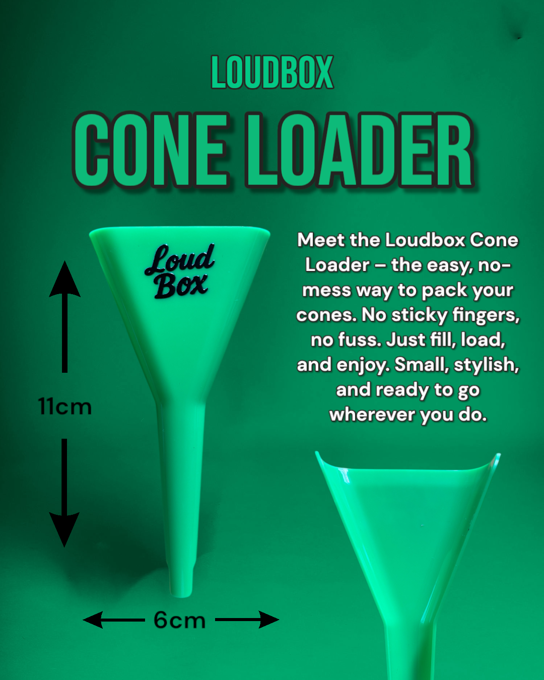 Loudbox Cone Loader (red)