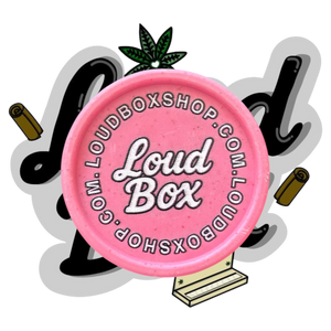LoudBox Biodegradable Herb Grinder (Pink)