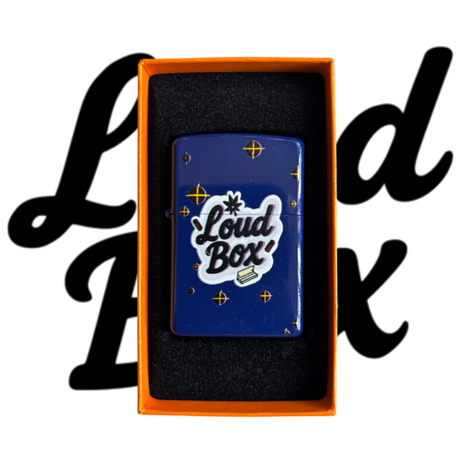 LoudBox Blue Star Zippo Styled Lighter