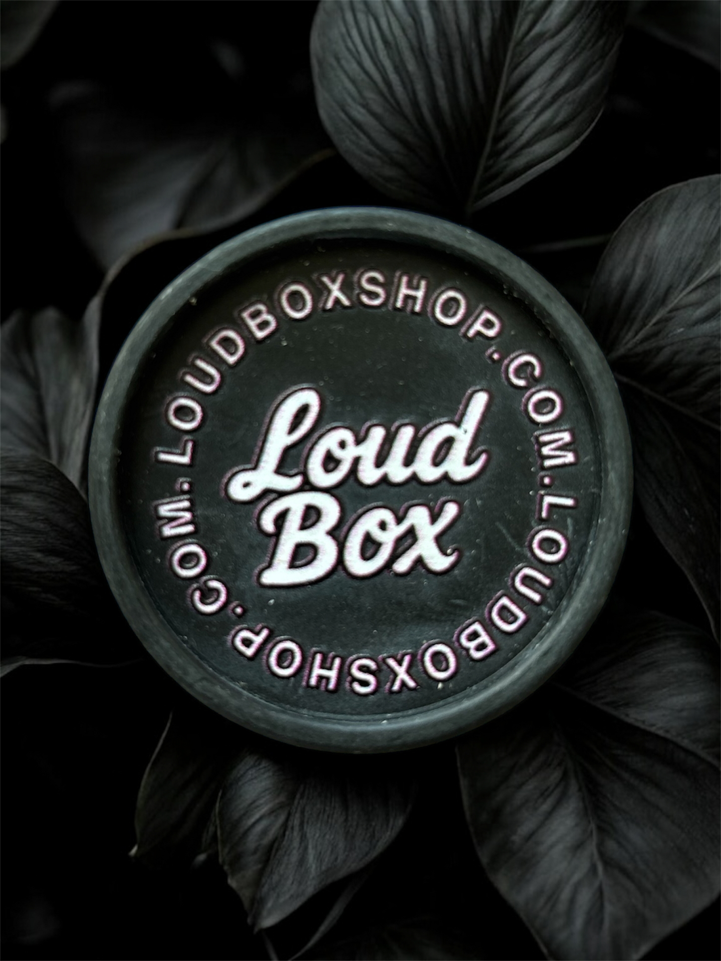 LoudBox Biodegradable Herb Grinder (Black)