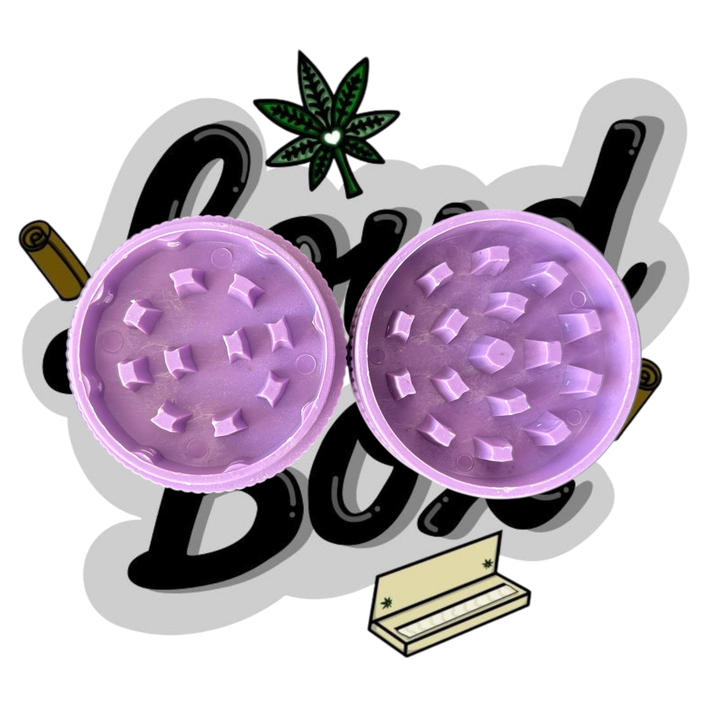 LoudBox Biodegradable Herb Grinder (Purple)