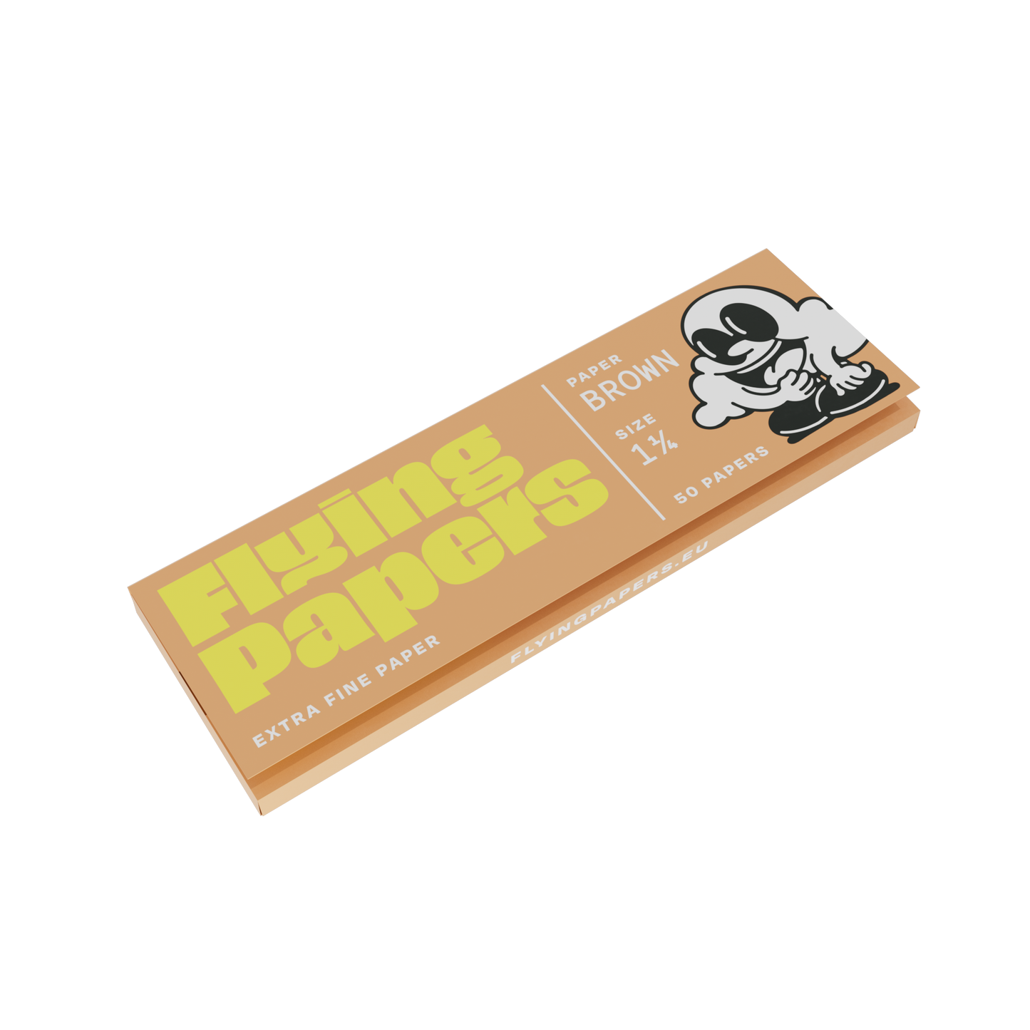 Flying Papers - Brown 1/4 Size Slim Papers
