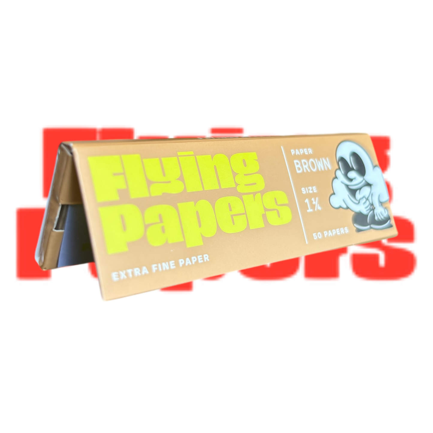 Flying Papers - Brown 1/4 Size Slim Papers