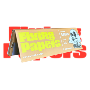 Flying Papers - Brown 1/4 Size Slim Papers