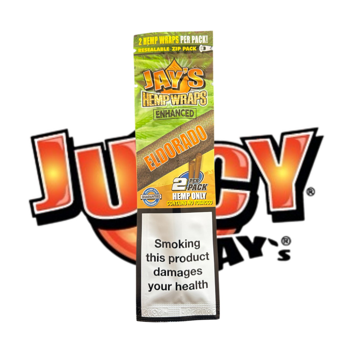 Juicy Jay’s Hemp Wraps – Tropical Flavour (2 Pack)