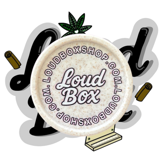LoudBox Biodegradable Herb Grinder (White)