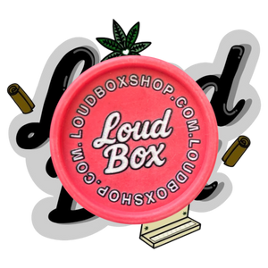 LoudBox Biodegradable Herb Grinder (Red)