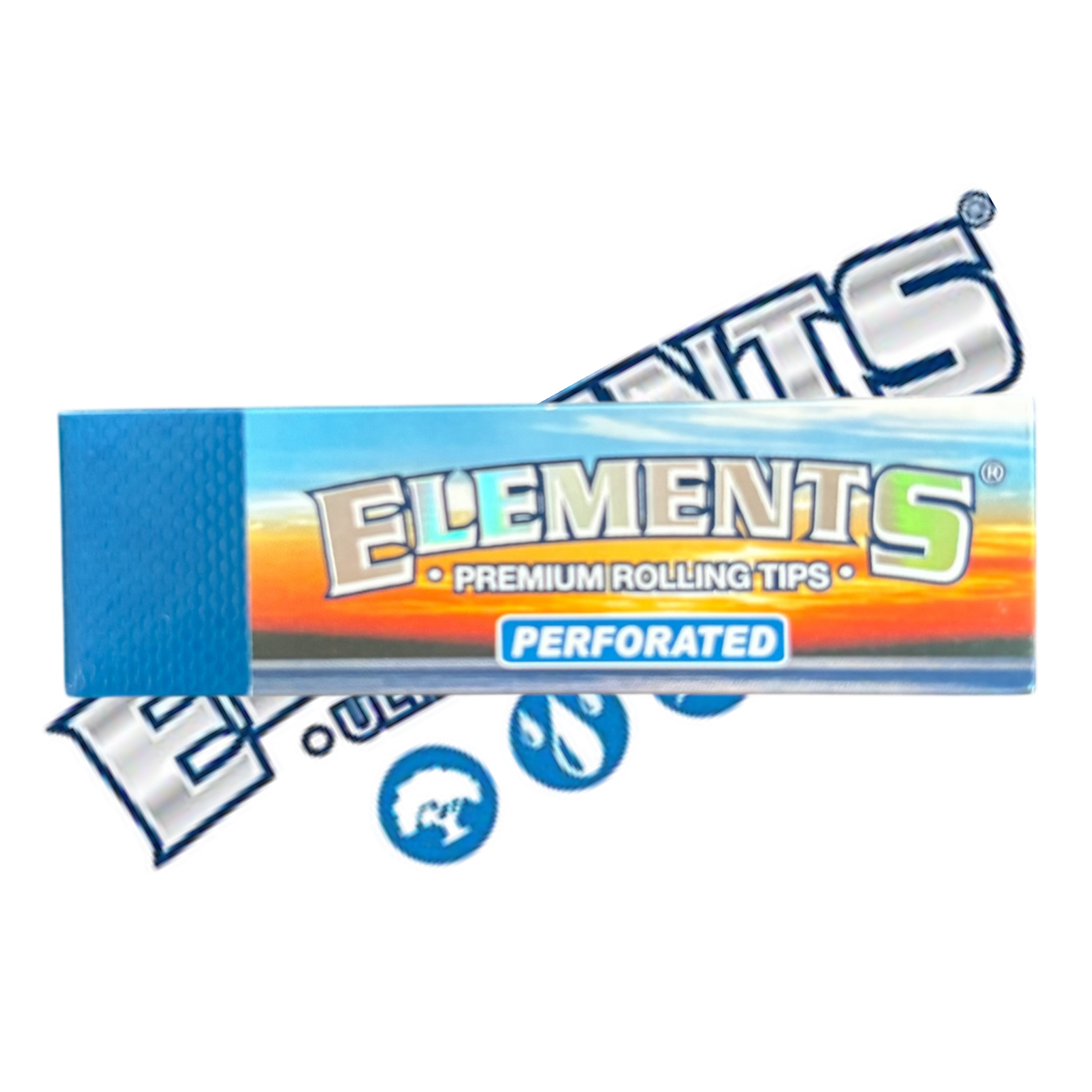 Elements Classic Roach Tips – Perforated Natural Filter Tip Booklet (50 Tips)