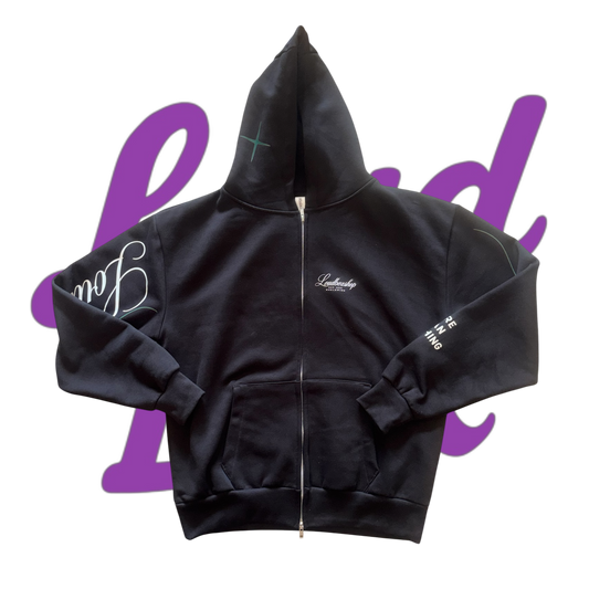 LoudBoxShop Heavy Black Tracksuit