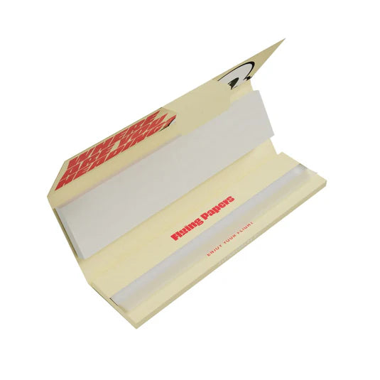 Flying Papers - White King Size Slim Papers With Tips
