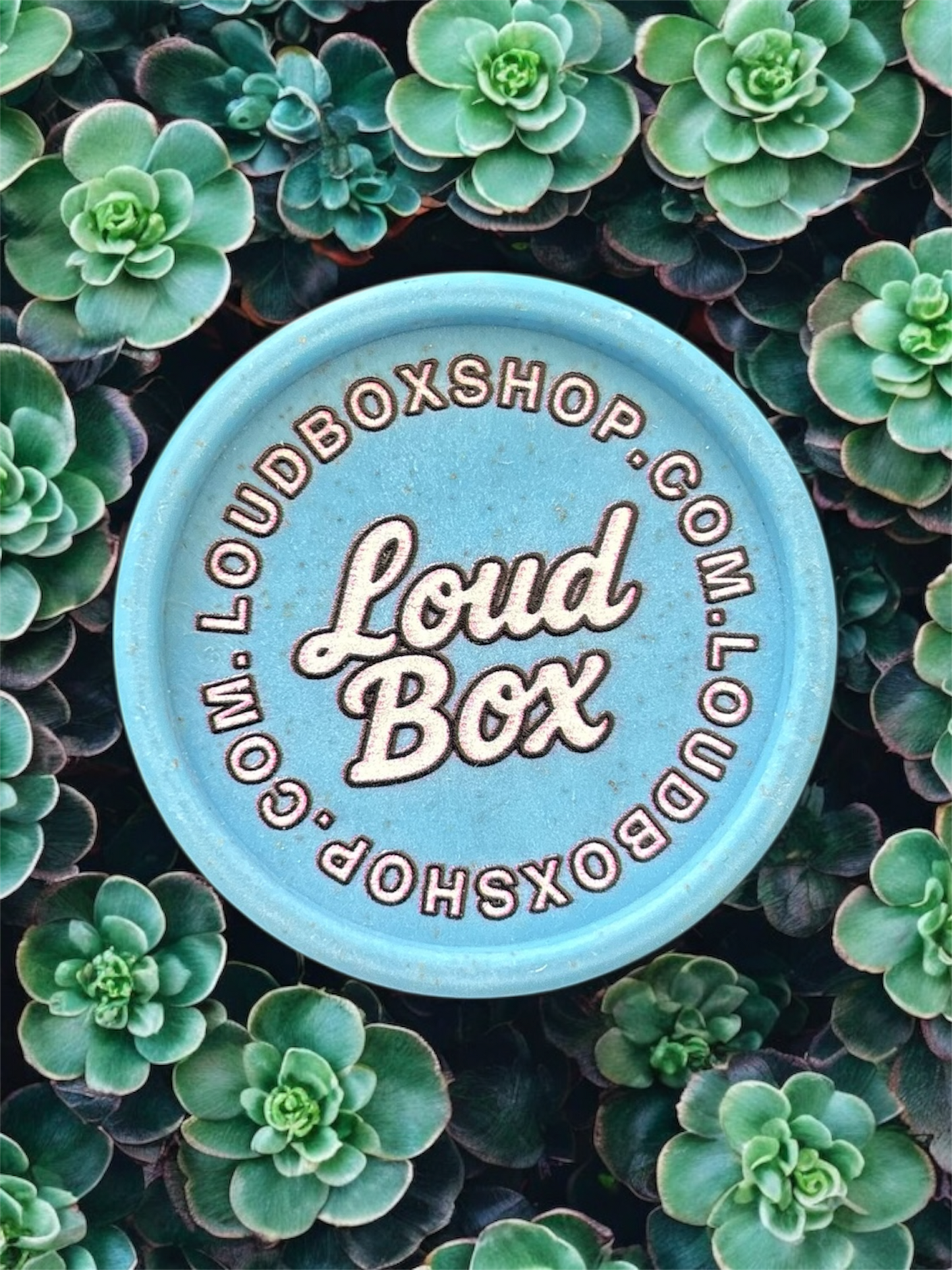 LoudBox Biodegradable Herb Grinder (Blue)