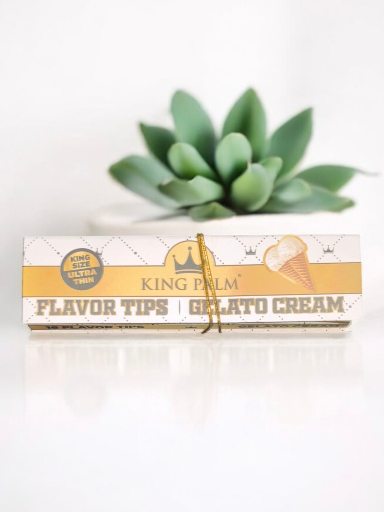King Palms Gelato Cream W Flavour Tips (King Size)