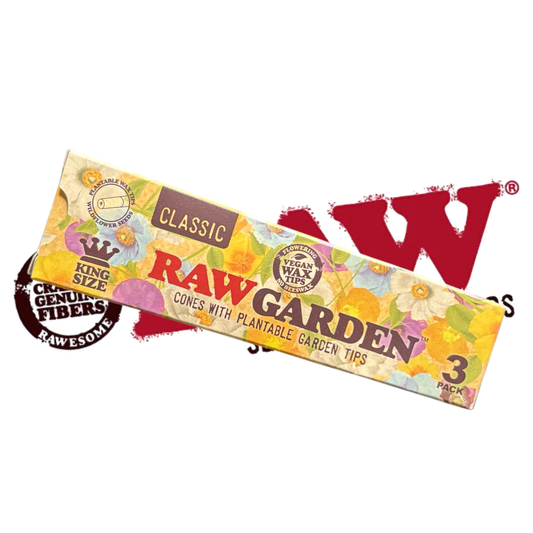 Raw Garden Cones W Plantable Tips