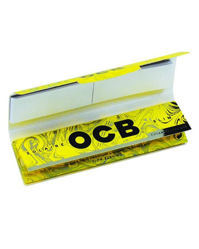 OCB Solaire Ultra Thin King Size With Tips Ultra Slow Ultra Natural