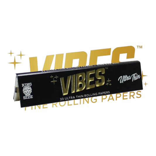 Vibes black Ultra wide Rolling papers