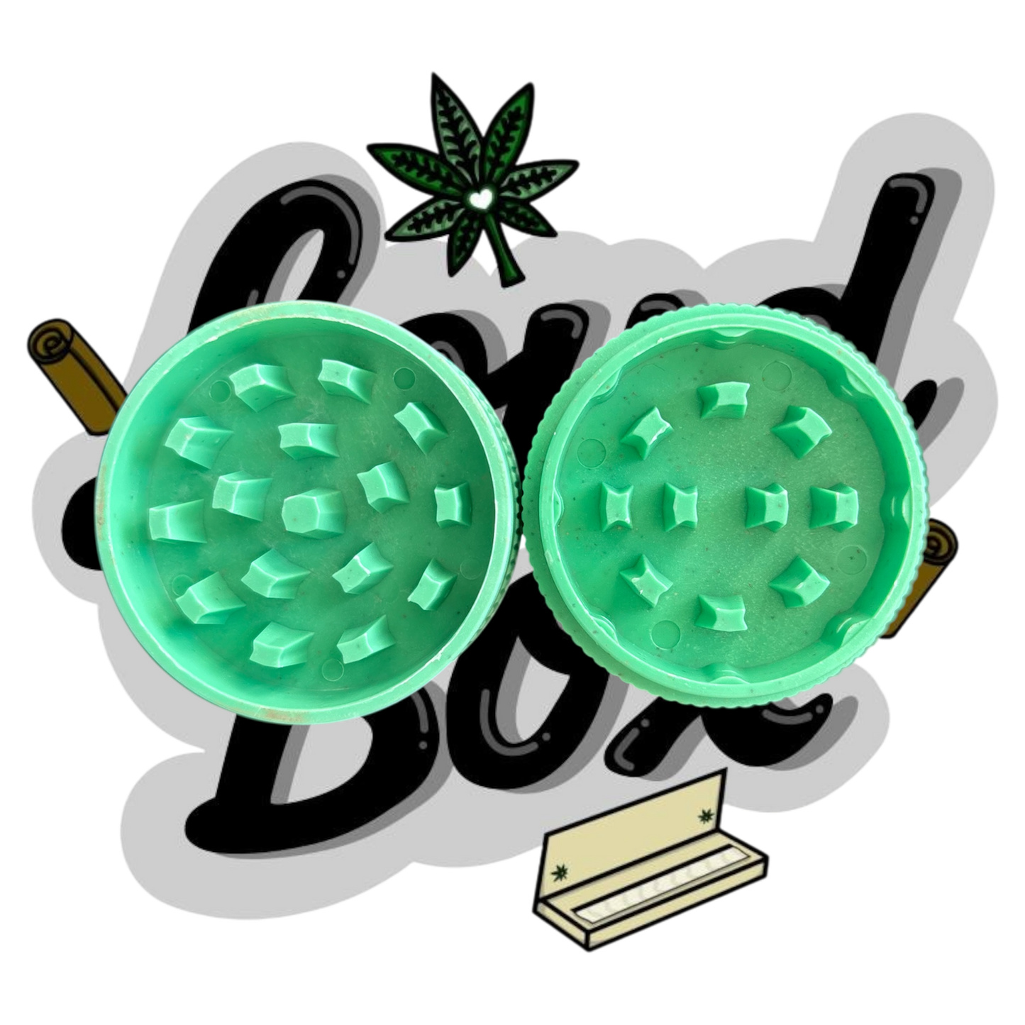 LoudBox Biodegradable Herb Grinder (Green)