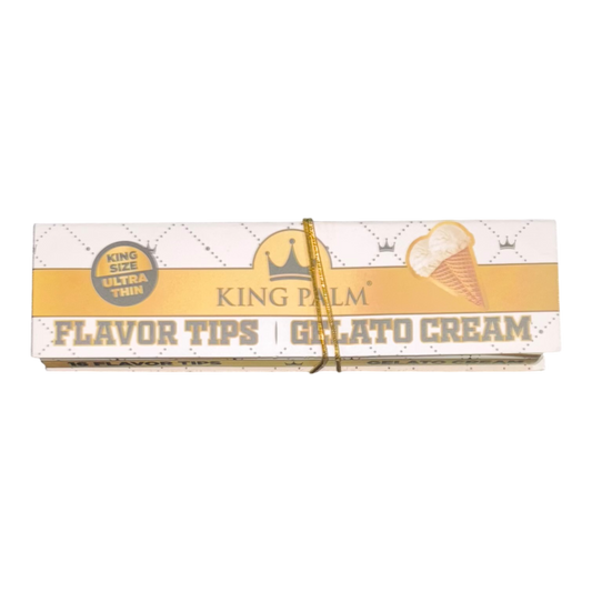 King Palms Gelato Cream W Flavour Tips (King Size)