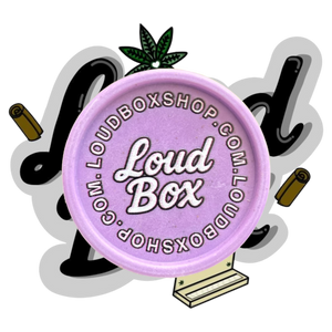 LoudBox Biodegradable Herb Grinder (Purple)