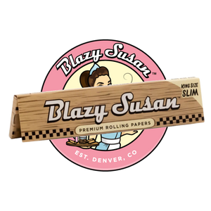 Blazy Susans - Brown King Size Papers