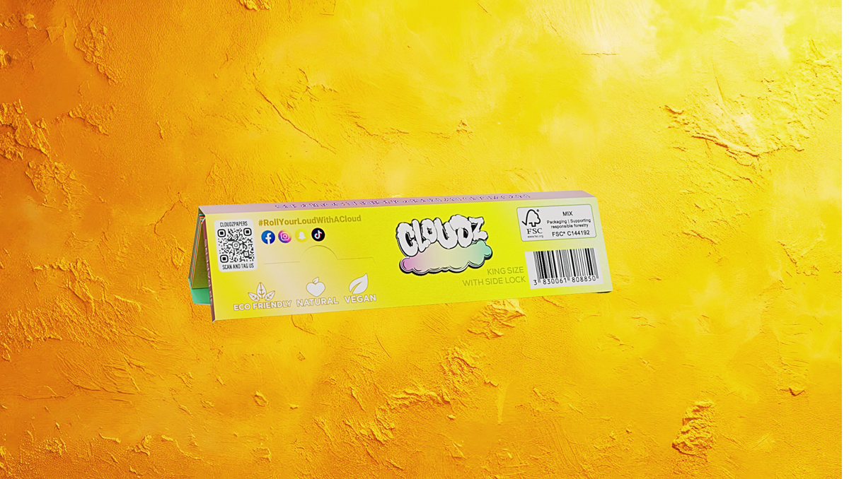 Cloudz Brown King Size Papers