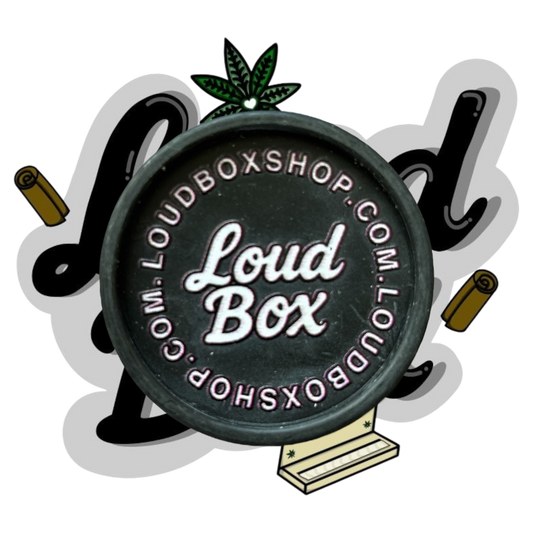 LoudBox Biodegradable Herb Grinder (Black)