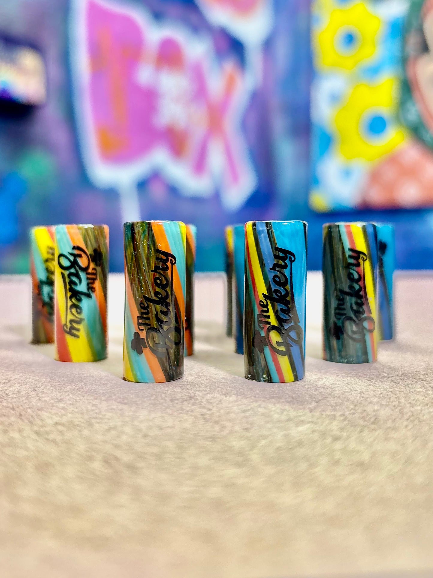 Blueberry banana bread The Bakery Glass Tip