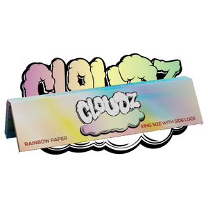 Cloudz - Rainbow King Size Papers with Tips