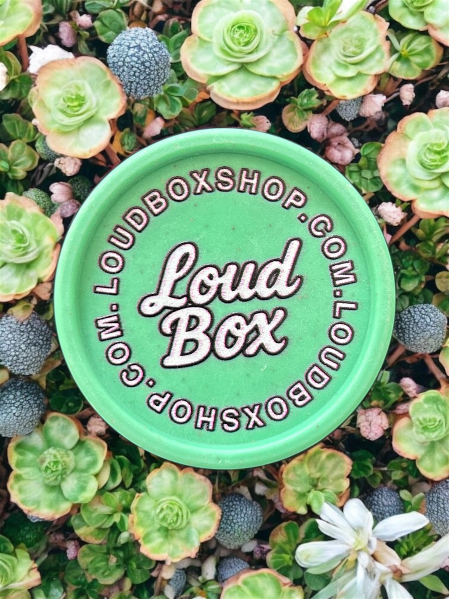 LoudBox Biodegradable Herb Grinder (Green)