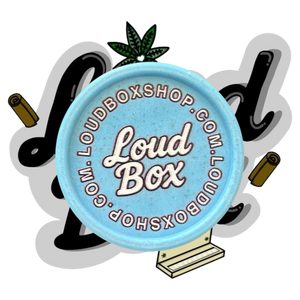 LoudBox Biodegradable Herb Grinder (Blue)