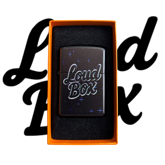 LoudBox Black Star Zippo Styled Lighter