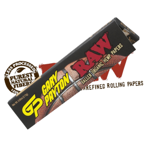Gary Payton x RAW Organic Hemp King Size Slim Rolling Papers.