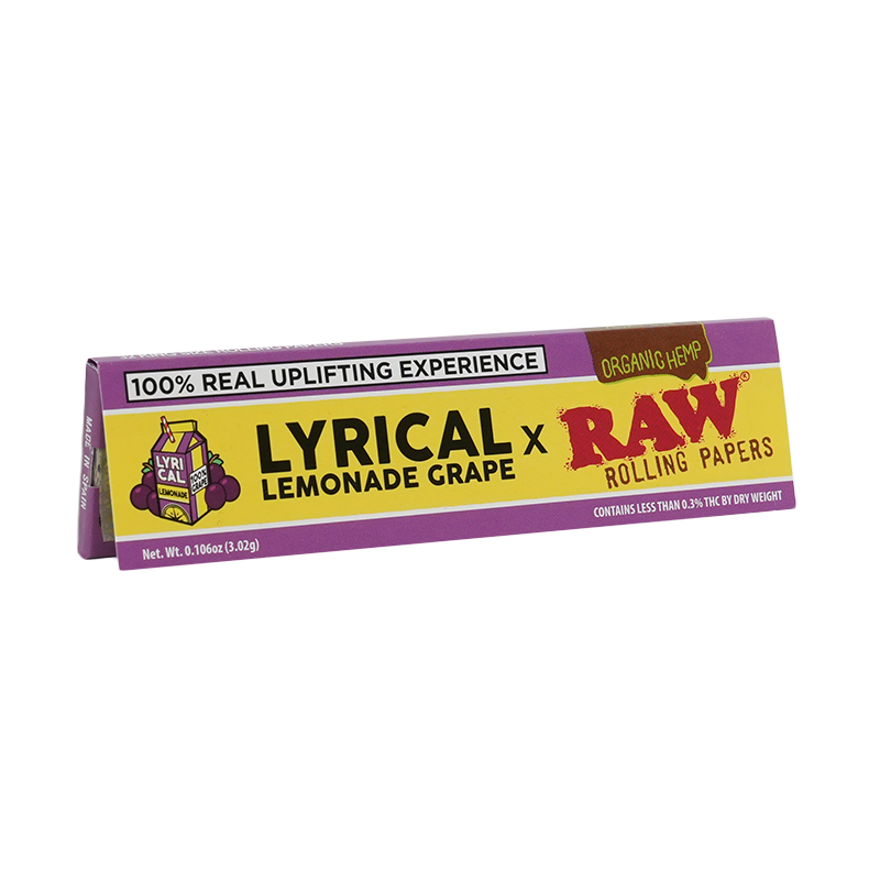 Raw’s x Lyrical Lemonade Grape King Size Papers