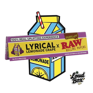 Raw’s x Lyrical Lemonade Grape King Size Papers