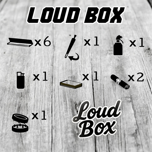 Advanced LoudBox Pro Kit for experienced smokers with premium tools