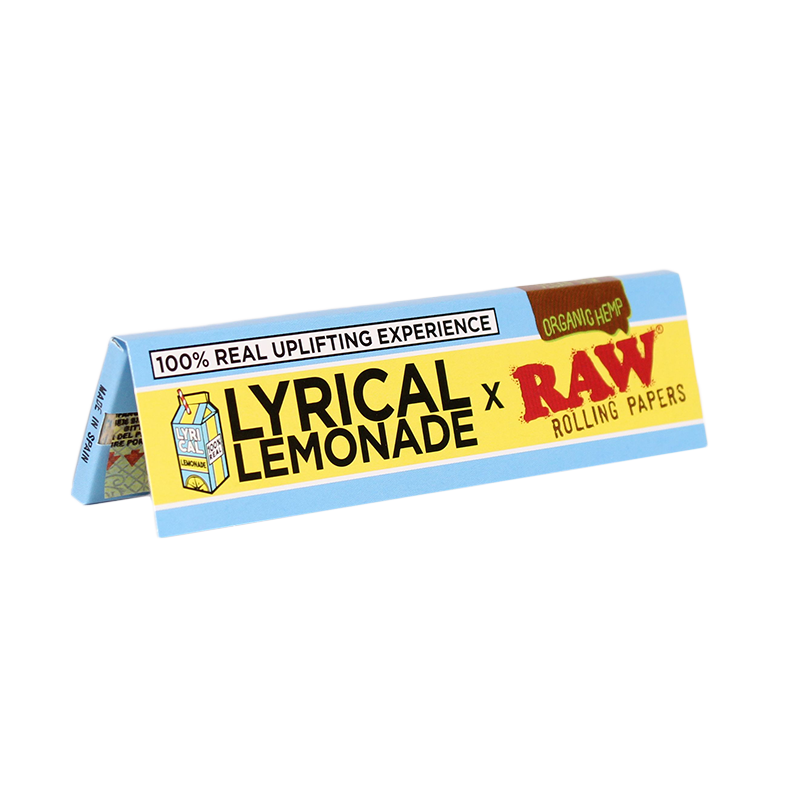 Limited edition Lyrical Lemonade x RAW Rizzla rolling papers – premium collab