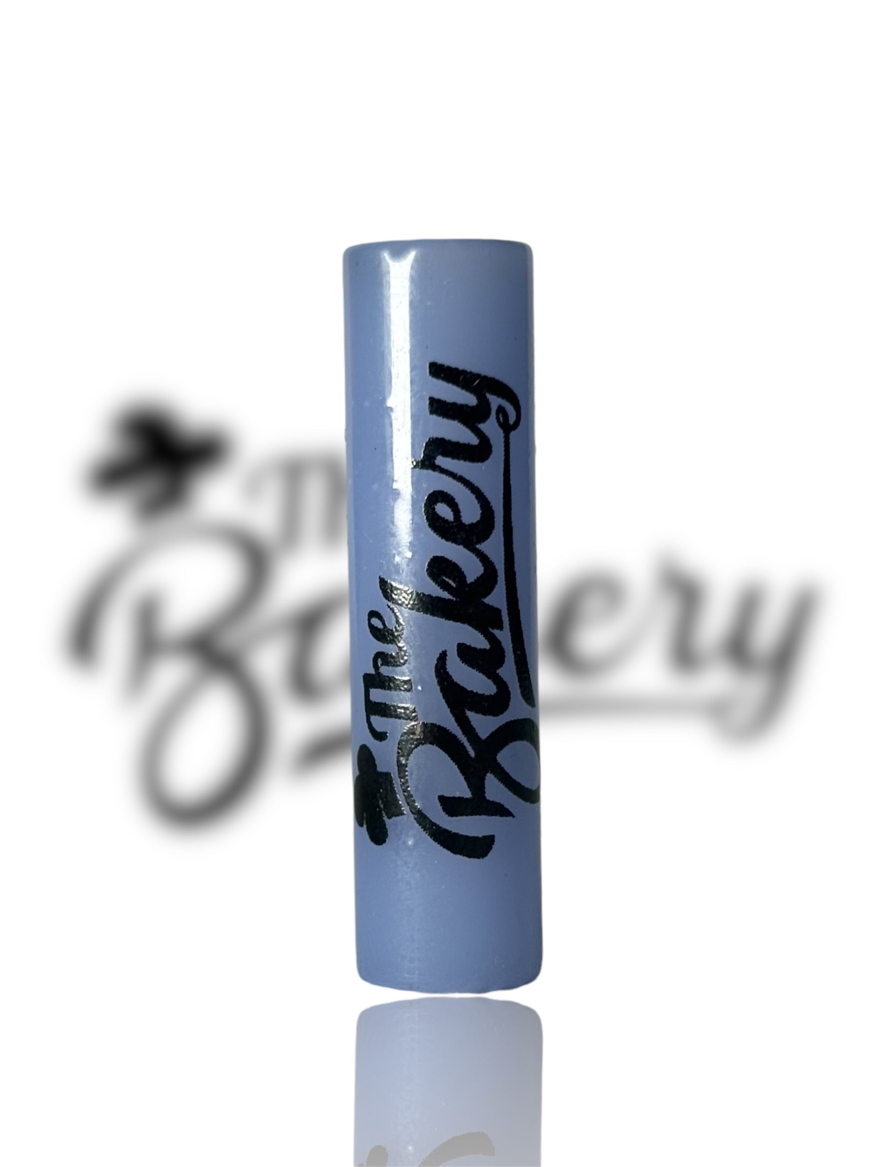  glass smoking tips by The Bakery – single hole blue design