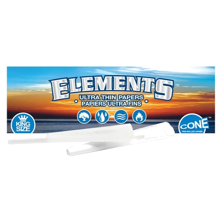 Elements Classic King Size Cones (3 Pack)