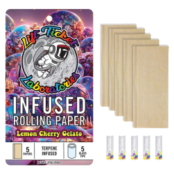 Lift Tickets Terpene-Infused Wraps – Lemon Cherry Gelato (5 Pack)